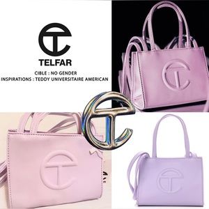 Telfar lavender bag